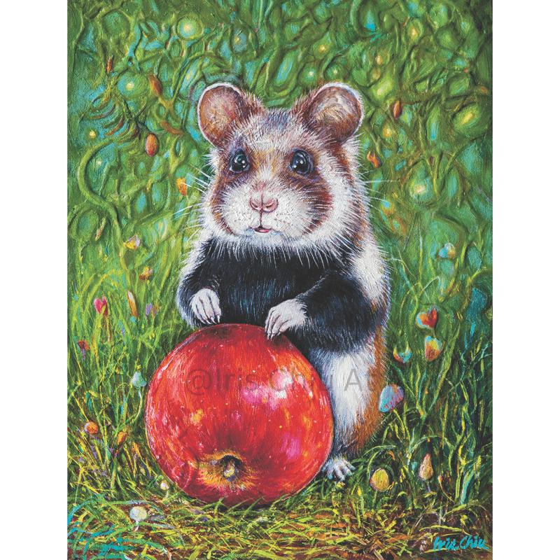 Iris Chiu painting