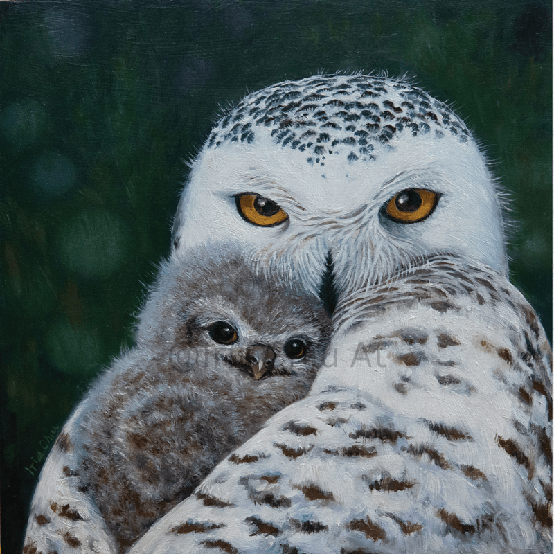 Iris Chiu painting