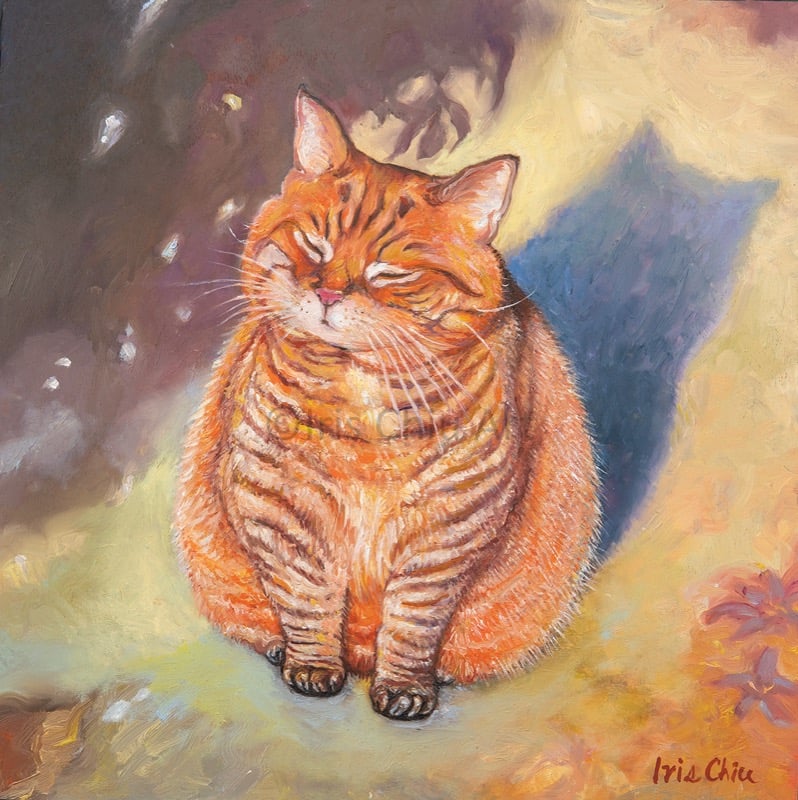 Iris Chiu painting