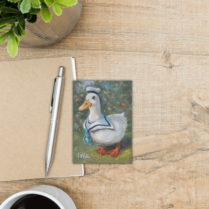 Sailor Duck - Giclée Print
